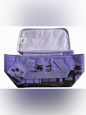 Trader Joe's Purple Mini Insulated Bag